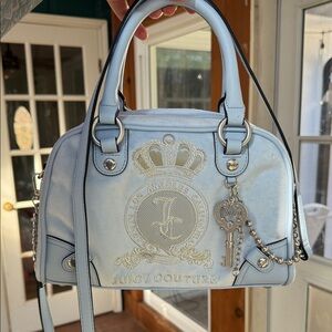 Juicy Couture Sky Blue Satchel